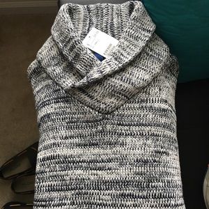 NEW! H&M Shawl-Collar Sweater.